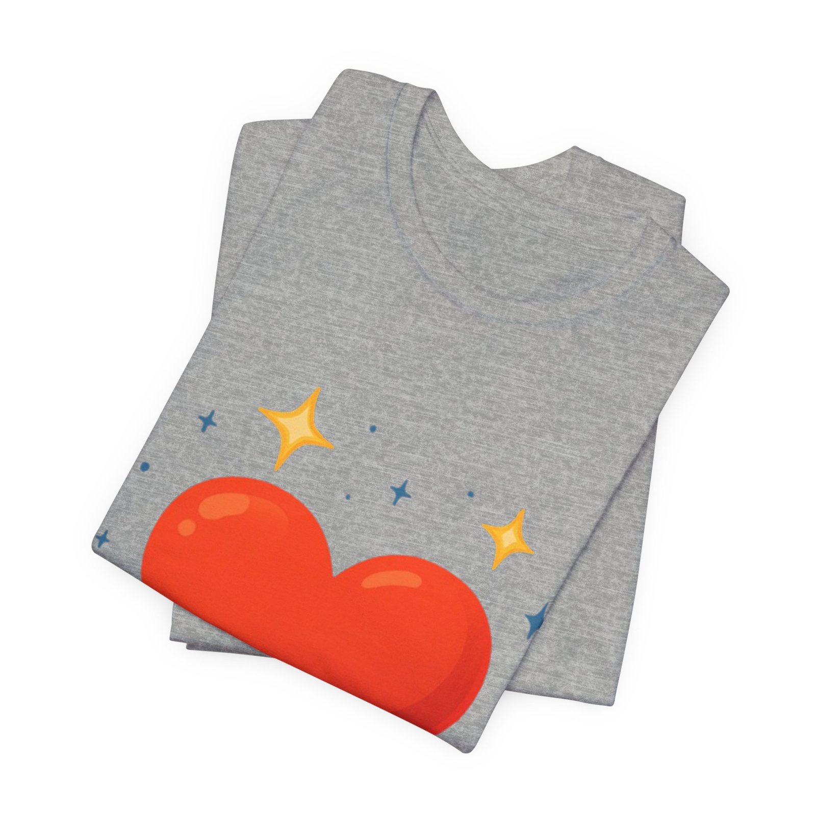 Heart Graphic T‑Shirt — "Love Without Limits" Cute Valentine Tee - Image 51