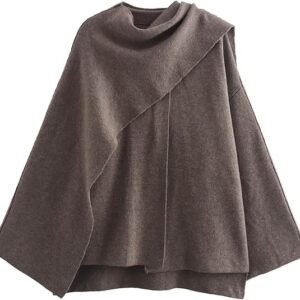 Cozy & Stylish: Kissonic Women’s Oversized Scarf Jacket